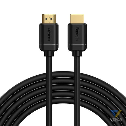Baseus 2x HDMI 2.0 4K 60Hz Cable 3D HDR 18Gbps 5m (black) Video cables