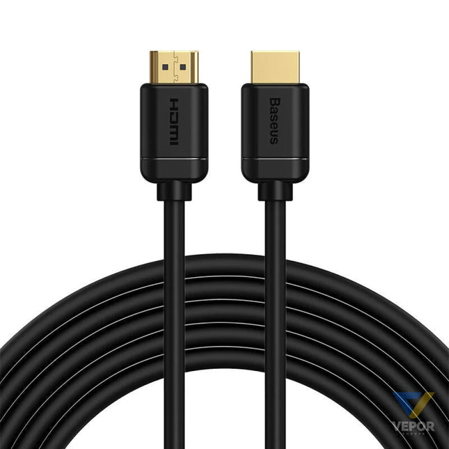 Baseus 2x HDMI 2.0 4K 60Hz Cable 3D HDR 18Gbps 5m (black) Video cables