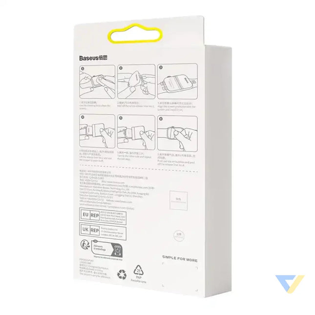 Baseus 40mm Protective Film for AP Watch 4/5/6/SE/SE 2 Clear For smartwatches