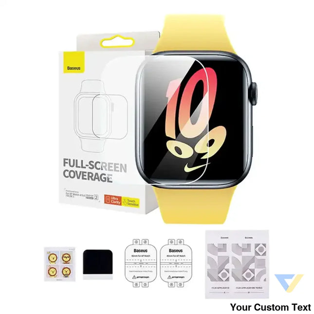 Baseus 40mm Protective Film for AP Watch 4/5/6/SE/SE 2 Clear For smartwatches
