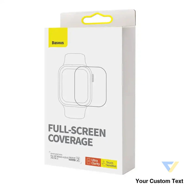 Baseus 40mm Protective Film for AP Watch 4/5/6/SE/SE 2 Clear For smartwatches