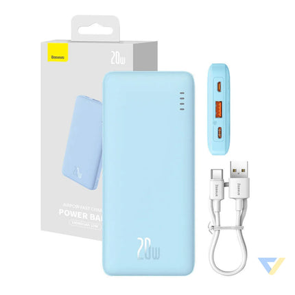 Baseus Airpow 10000 mAh 20W powerbank (blue) Powerbanks