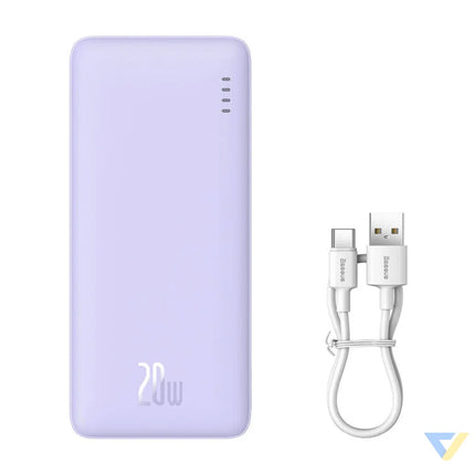 Baseus Airpow 10000mAh 20W Powerbank (purple) Powerbanks
