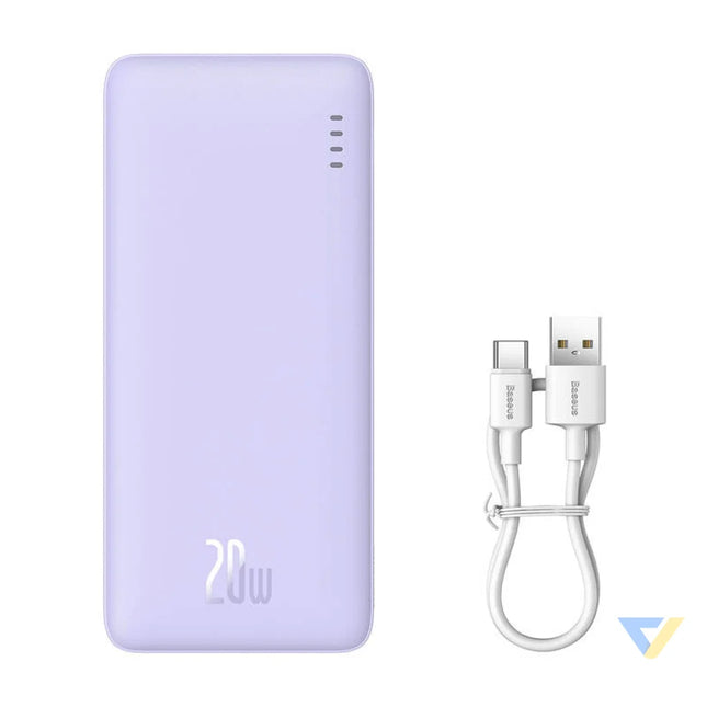 Baseus Airpow 10000mAh 20W Powerbank (purple) Powerbanks