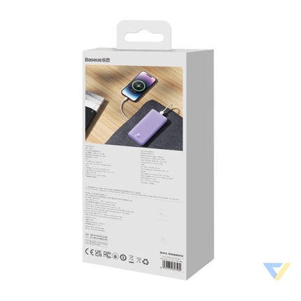 Baseus Airpow 10000mAh 20W Powerbank (purple) Powerbanks