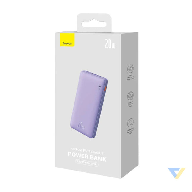 Baseus Airpow 10000mAh 20W Powerbank (purple) Powerbanks