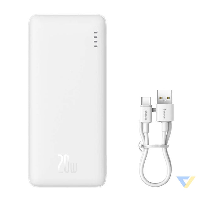 Baseus Airpow 10000mAh 20W powerbank (white) Powerbanks