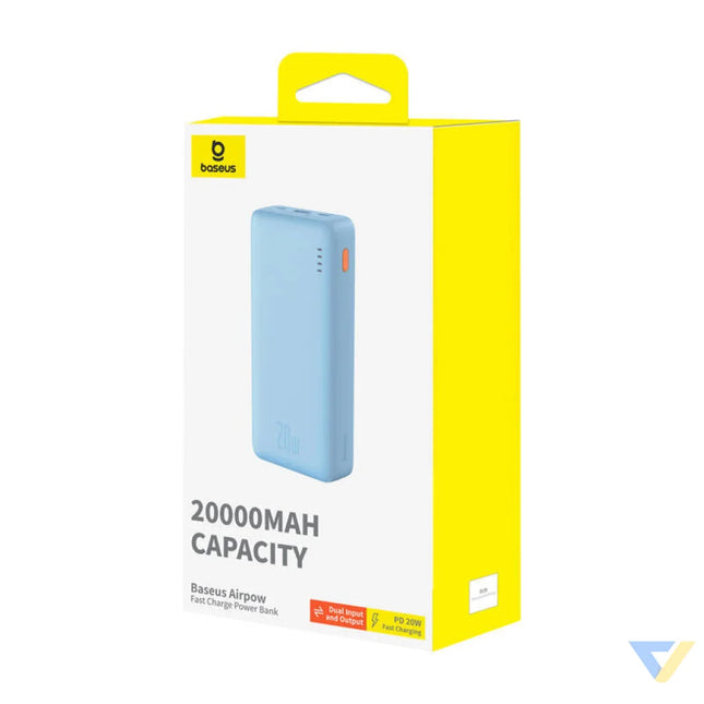 Baseus Airpow 20000mAh 20W powerbank (blue) Powerbanks