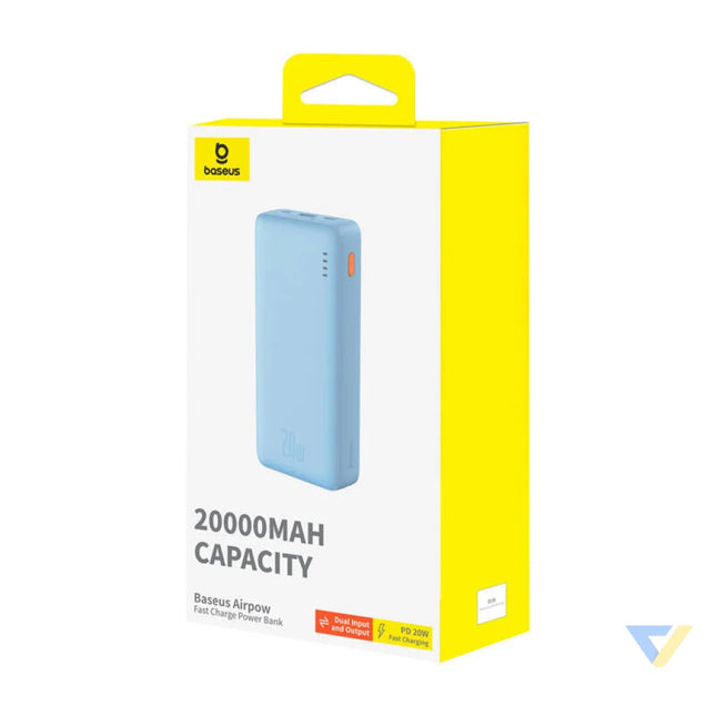 Baseus Airpow 20000mAh 20W powerbank (blue) Powerbanks