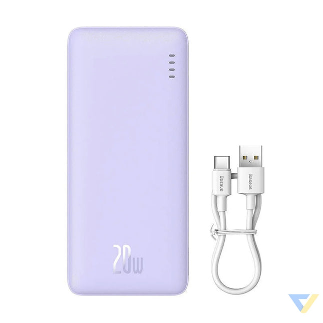 Baseus Airpow 20000mAh 20W powerbank (purple) Powerbanks