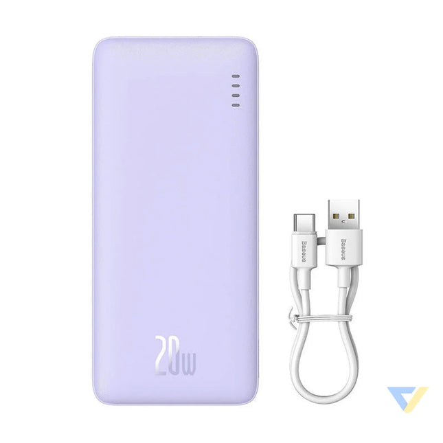 Baseus Airpow 20000mAh 20W powerbank (purple) Powerbanks