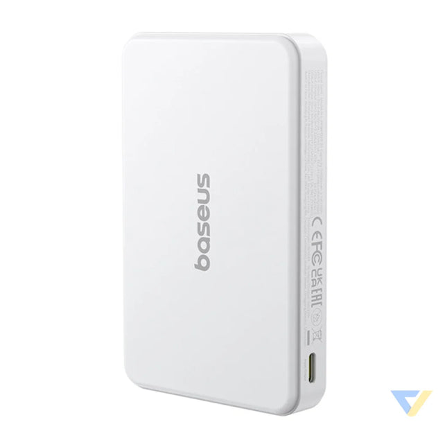 Baseus Airpow2 Qi2 magnetic powerbank 10000mAh 22.5W (white) Powerbanks