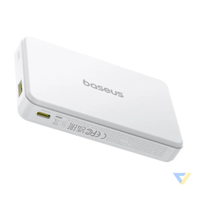 Baseus Airpow2 Qi2 magnetic powerbank 10000mAh 22.5W (white) Powerbanks