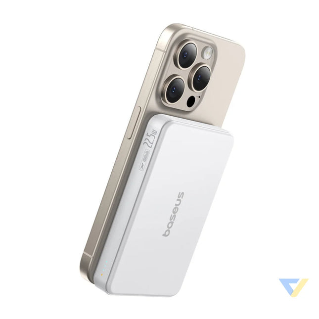 Baseus Airpow2 Qi2 magnetic powerbank 10000mAh 22.5W (white) Powerbanks