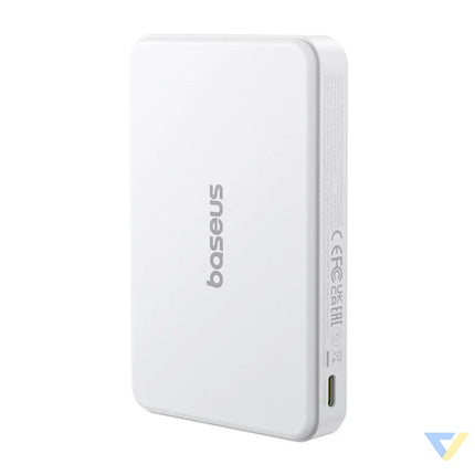 Baseus Airpow2 Qi2 magnetic powerbank 10000mAh 22.5W (white) Powerbanks