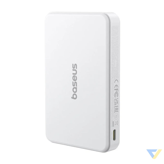 Baseus Airpow2 Qi2 magnetic powerbank 10000mAh 22.5W (white) Powerbanks