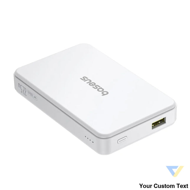 Baseus Airpow2 Qi2 magnetic powerbank 10000mAh 22.5W (white) Powerbanks