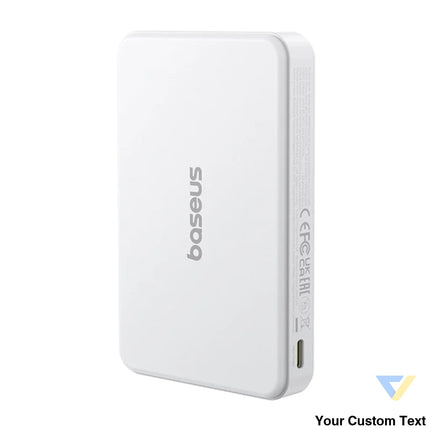 Baseus Airpow2 Qi2 magnetic powerbank 10000mAh 22.5W (white) Powerbanks