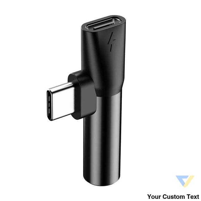 Baseus Audio Adapter USB C to Mini Jack 3.5mm + USB C (black) Audio adapters