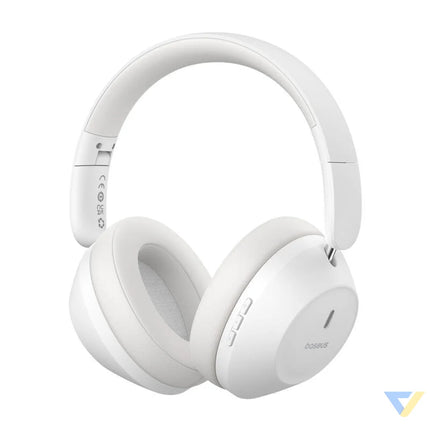 Baseus Bass 30 Max Wireless Headphones (white) Over ear