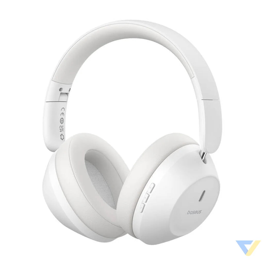 Baseus Bass 30 Max Wireless Headphones (white) Over ear