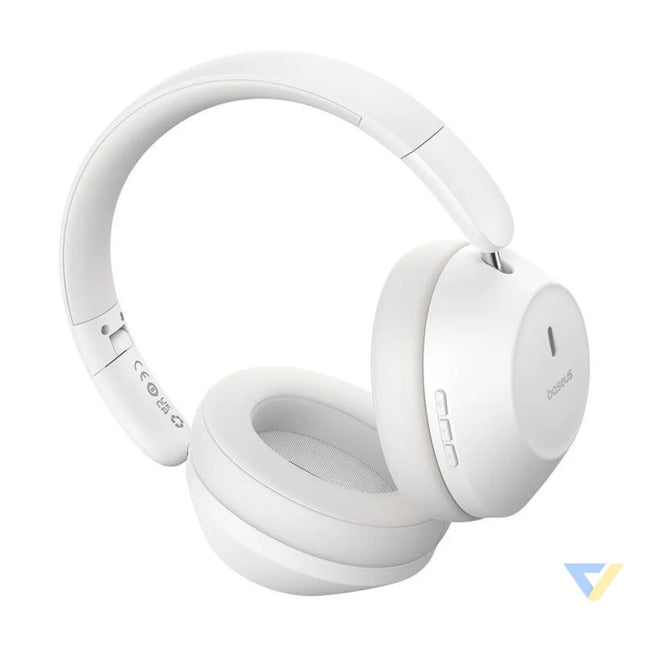 Baseus Bass 30 Max Wireless Headphones (white) Over ear