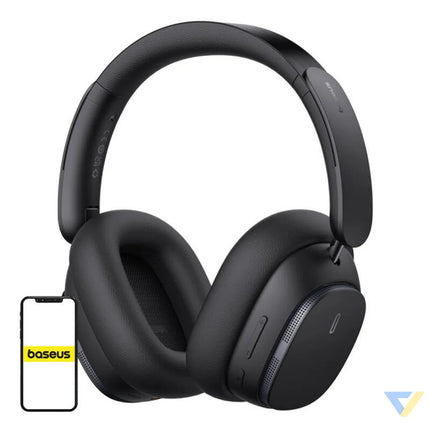 Baseus Bowie H1 Wireless Headphones Bluetooth 5.2 (black) Over ear