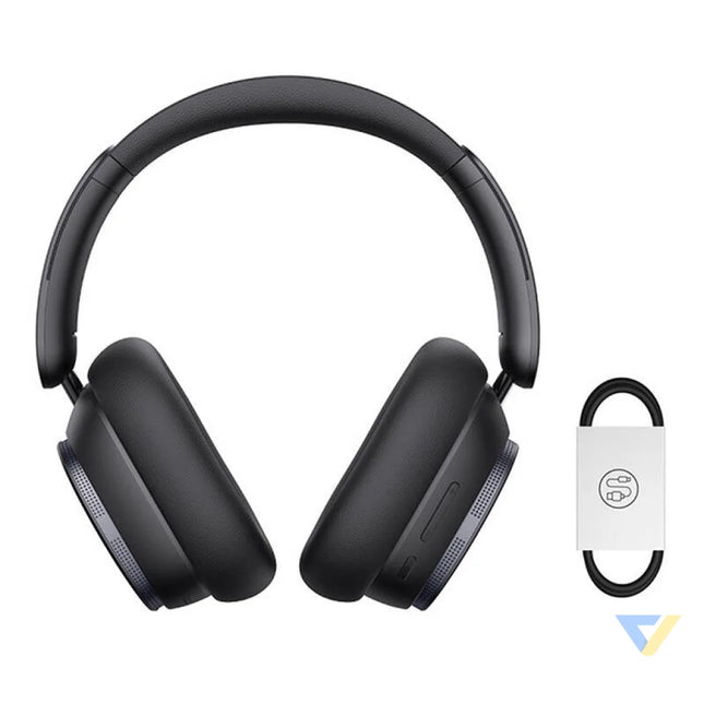 Baseus Bowie H1 Wireless Headphones Bluetooth 5.2 (black) Over ear