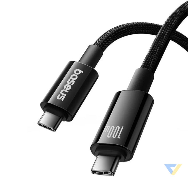 Baseus Cable USB Tungsten Gold USB C to USB C 100W 1,5m (black) USB C to USB C
