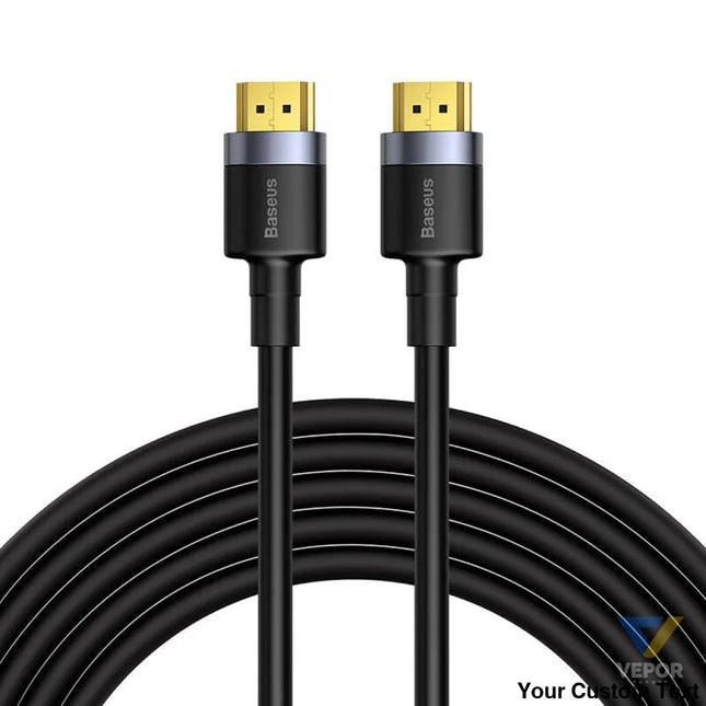 Baseus Cafule 4KHDMI Male To 4KHDMI Male Adapter Cable 5m Black Video cables