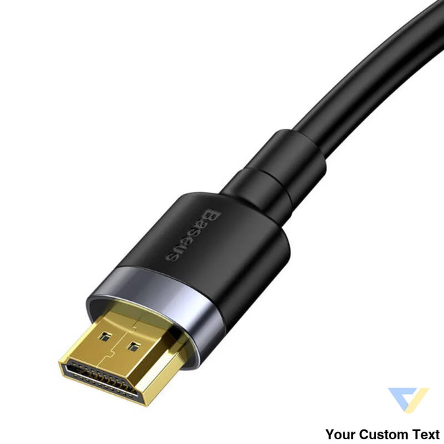 Baseus Cafule 4KHDMI Male To 4KHDMI Male Adapter Cable 5m Black Video cables