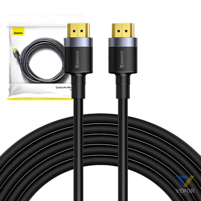 Baseus Cafule 4KHDMI Male To 4KHDMI Male Adapter Cable 5m Black Video cables