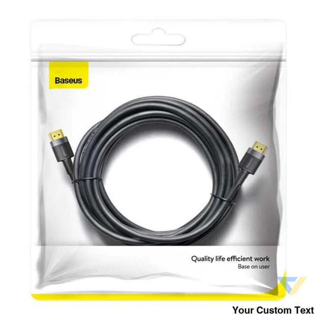 Baseus Cafule 4KHDMI Male To 4KHDMI Male Adapter Cable 5m Black Video cables