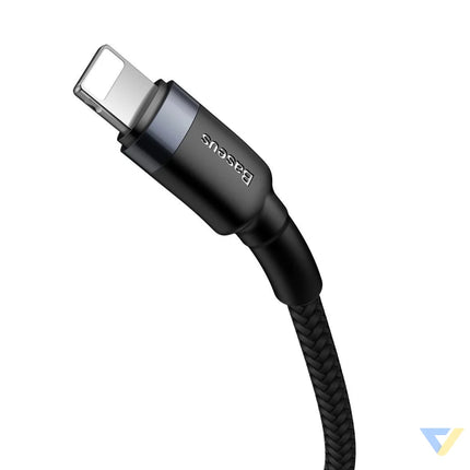 Baseus Cafule Cable Type C to iP PD 18W 1m Gray + Black USB C to Lightning