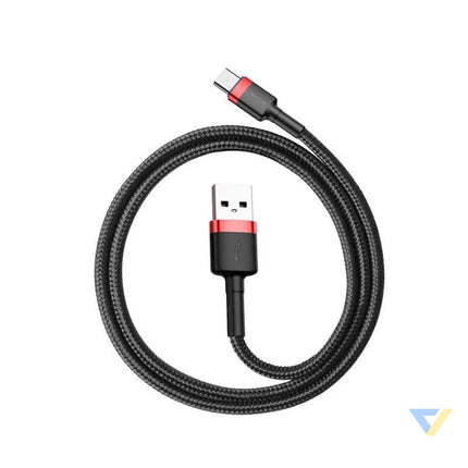 Baseus Cafule cable USB C 2A 2m (Red + Black) USB to USB C