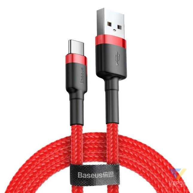 Baseus Cafule cable USB C 2A 2m (Red) USB to USB C