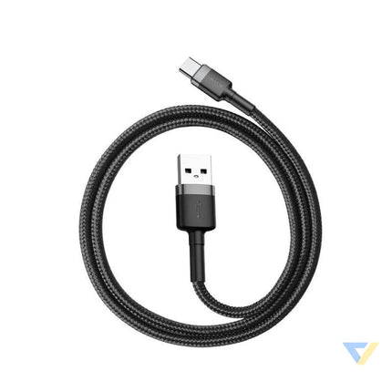 Baseus Cafule cable USB C 3A 0.5m (Gray + Black) USB to USB C