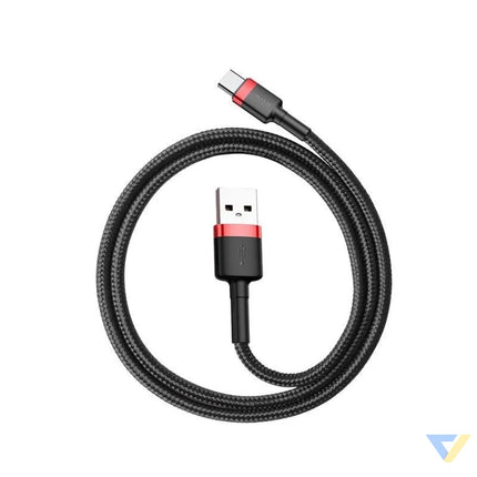 Baseus Cafule cable USB C 3A 1m (Red + Black) USB to USB C