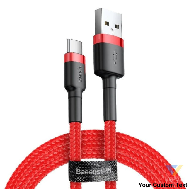 Baseus Cafule cable USB C 3A 1m (Red) USB to USB C