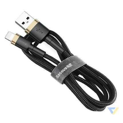 Baseus Cafule Cable USB Lightning 1.5 A 2m (Gold + Black) USB to Lightning