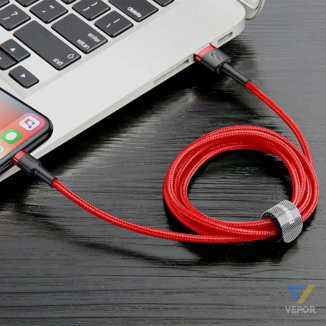 Baseus Cafule Cable USB Lightning 1,5A 2m (Red) USB to Lightning