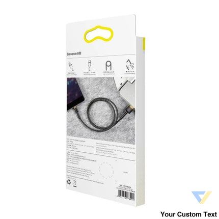 Baseus Cafule Cable USB Lightning 2.4A 1m (Gold + Black) USB to Lightning