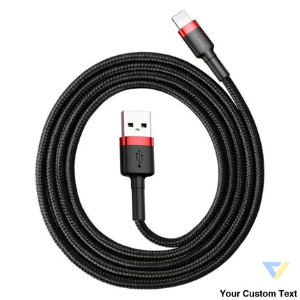 Baseus Cafule Cable USB Lightning 2A 3m (Black + Red) USB to Lightning