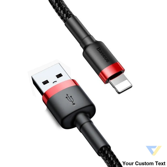 Baseus Cafule Cable USB Lightning 2A 3m (Black + Red) USB to Lightning