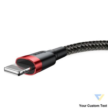 Baseus Cafule Cable USB Lightning 2A 3m (Black + Red) USB to Lightning
