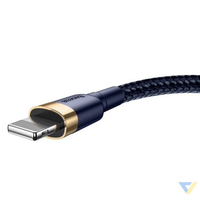 Baseus Cafule Lightning cable 2.4A 1m (Gold + Dark blue) USB to Lightning