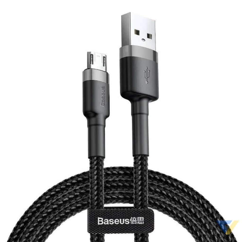 Baseus Cafule Micro USB cable 1.5A 2m (Gray + Black) USB to Micro USB