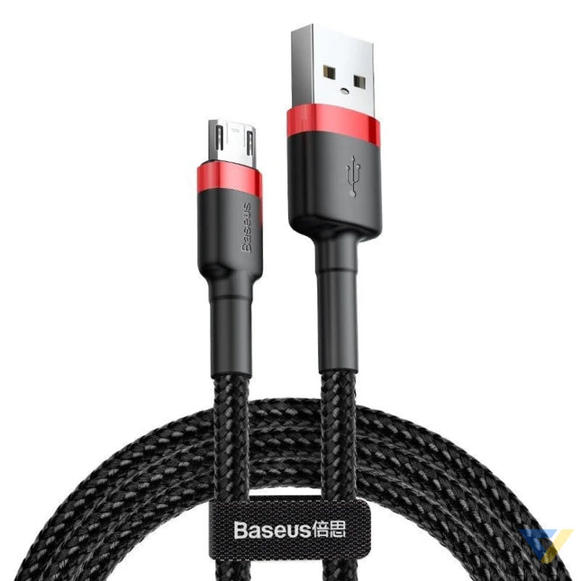 Baseus Cafule Micro USB cable 1.5A 2m (Red + Black) USB to Micro USB