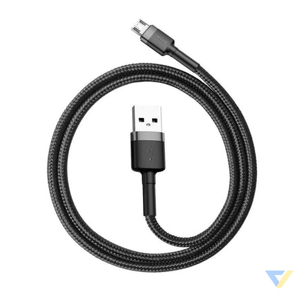 Baseus Cafule Micro USB cable 2.4A 0,5m (gray + black) USB to Micro USB