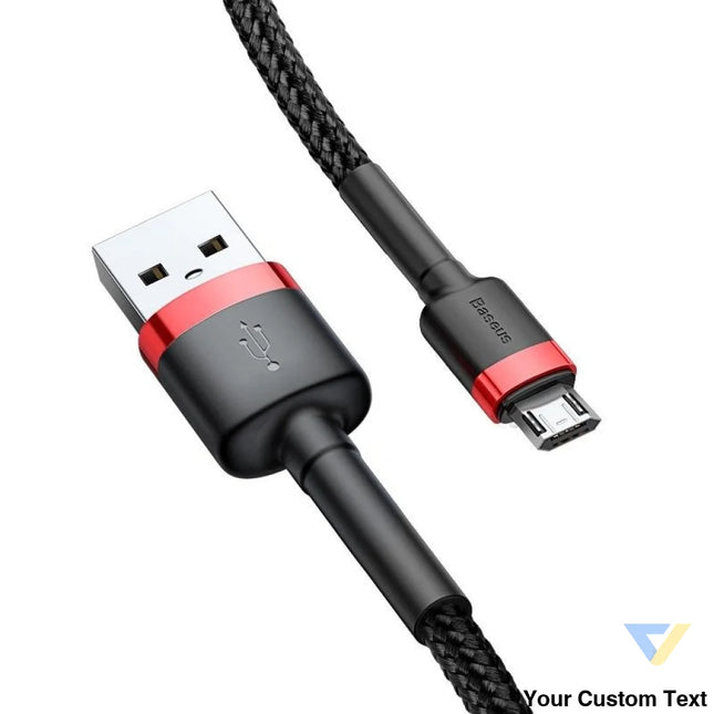 Baseus Cafule Micro USB cable 2.4A 1m (Red + Black) USB to Micro USB
